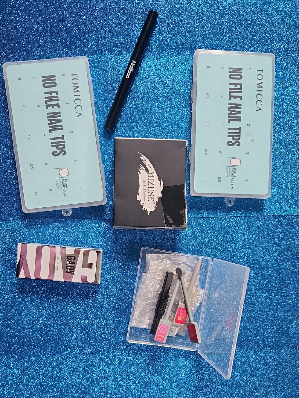 Nail Tips, Gel And Accessory Bundle NwT